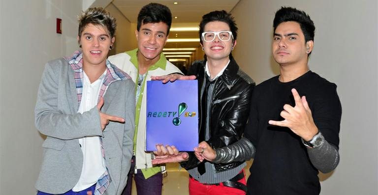 Integrantes da banda Restart - Wayne Camargo / RedeTV!