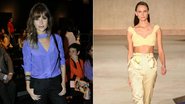 Juliana Didone escolhe seu look favorito no desfile da grife Maria Bonita Extra - Paulo Mumia; Roberto Filho / AgNews