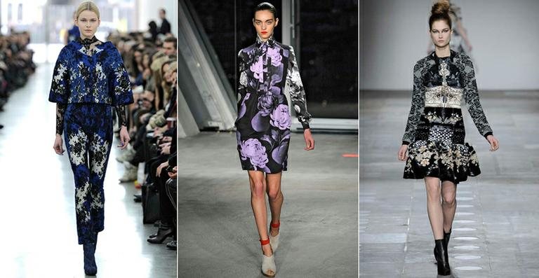 Os florais de Erdem, Jonathan Saunders e Mary Katrantzou - Marcio Madeira