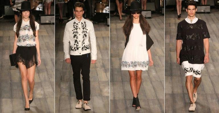 Desfile da grife 2nd Floor - Roberto Filho/AgNews