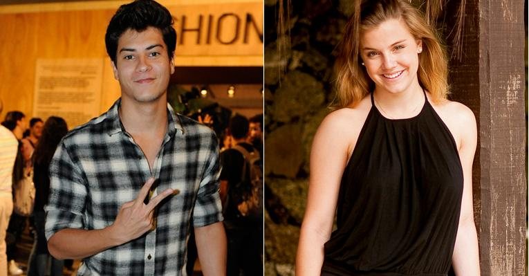 Arthur Aguiar e Alice Wegmann