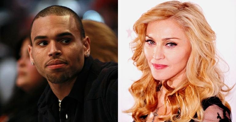 Chris Brown e Madonna - Getty Images