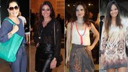 Gloria Kalil, Carol Castro, Bianca Comparato e Carol Nakamura durante o Fashion Rio - AgNews; Paulo Mumia