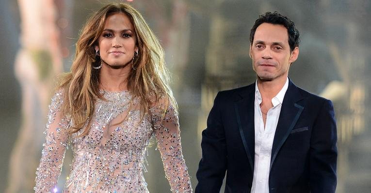 Jennifer Lopez e Marc Anthony dividem palco em Las Vegas - Getty Images