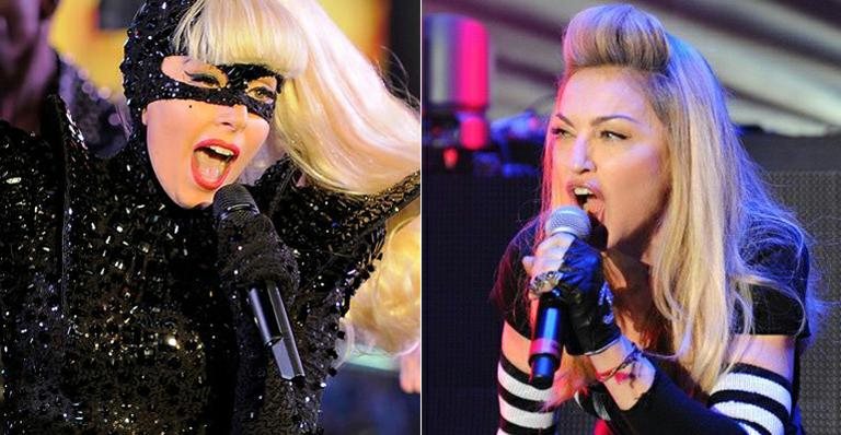 Lady Gaga e Madonna - Getty Images e Reprodução/Facebook