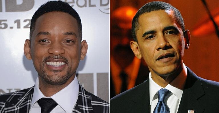 Will Smith e Barack Obama - Getty Images