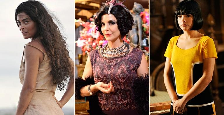 Gabriela (Juliana Paes), Maria Machadão (Ivete Sangalo) e Malvina (Vanessa Giácomo) - TV Globo