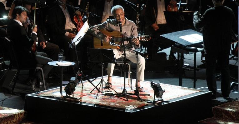 Gilberto Gil faz show no Theatro Municipal do Rio - Roberto Filho / AgNews