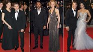 Fernanda Tavares, de Fendi, e Murilo Rosa. Rodrigo Santoro e Nicole Kidman, de Ralph Lauren. Matthew McConaughey e Camila Alves, de Marchesa. - reuters