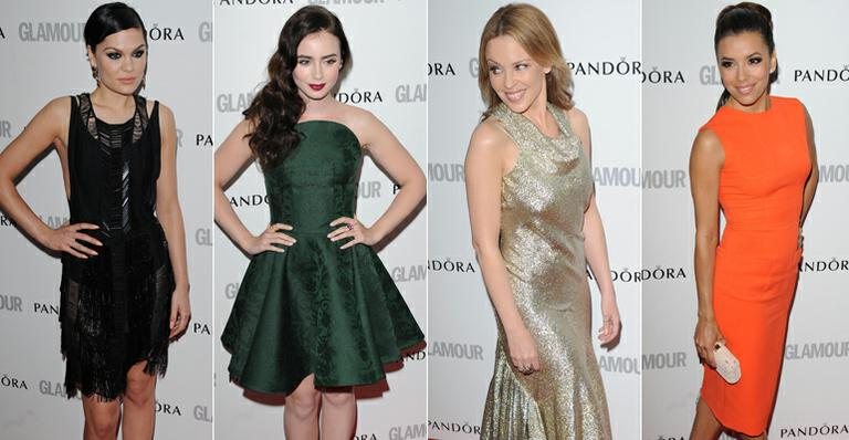 Jessie J, Lily Collins, Jessica Alba e Eva Longoria - Getty Images