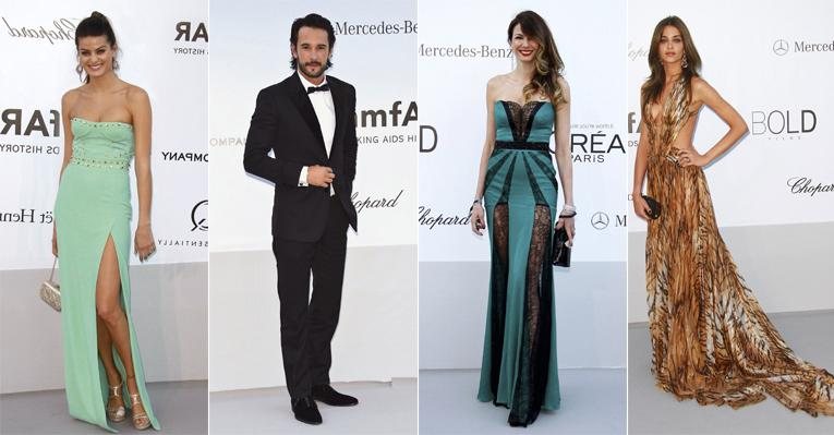 Isabeli Fontana, Rodrigo Santoro, Luciana Gimenez e Ana Beatriz Barros - reuters