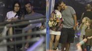 Alessandra Negrini passeia com o namorado João Wainer e a filha Betina - Delson Silva / AgNews