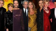 Glória Menezes e Tarcísio Meira, Catherine Zeta-Jones e Michael Douglas, Bruna Lombardi e Carlos Alberto Riccelli e  Melanie Griffith e Antonio Banderas são exemplos de casais duradouros - AgNews; Getty Images