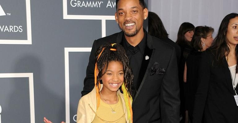 Will Smith e a filha Willow - Getty Images