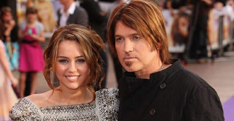 Miley Cyrus com o pai, Billy Ray Cyrus - Getty Images