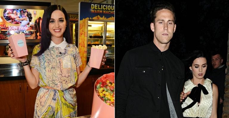 Katy Perry aparece em cinema de surpresa, depois sai com o guitarrista da banda Florence and The Machine para um jantar romântico - Getty Images / Grosby Group