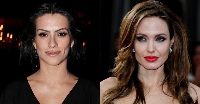 Cleo Pires e Angelina Jolie - Manuela Scarpa/Foto Rio News; Getty Images