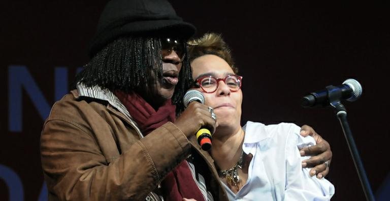 Milton Nascimento e Maria Gadú emocionam em encontro no palco - Francisco Cepeda / AgNews