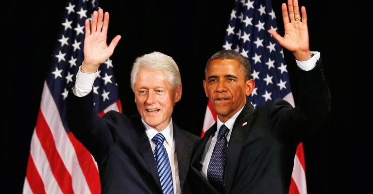 Bill Clinton e Barack Obama - Reuters