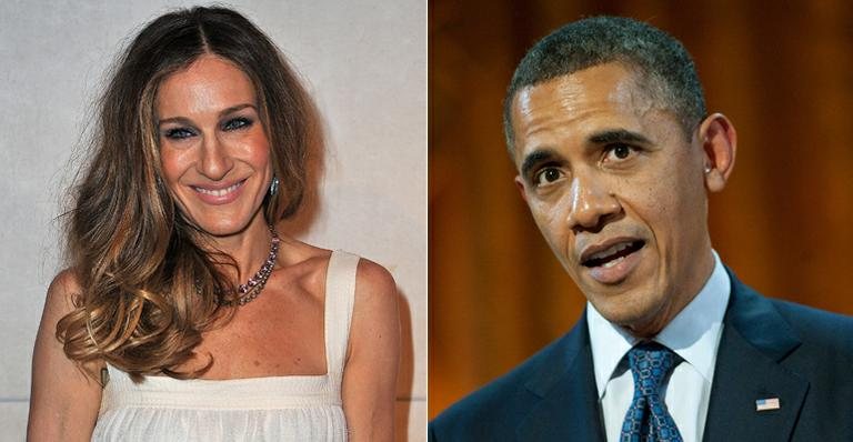 Sarah Jessica Parker e Barack Obama - Getty Images