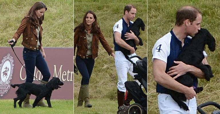 William, Lupo e Kate - Splash News