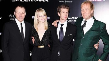 Marc Webb, Emma Stone, Adrew Garfied e Rhys Ifans - Getty Images