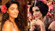 Juliana Paes e Ivete Sangalo em fotos de divulgação da novela 'Gabriela' - Divulgação