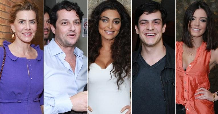 Elenco de 'Gabriela' assiste ao primeiro capítulo da novela no Rio de Janeiro - Raphael Mesquita / FotoRioNews