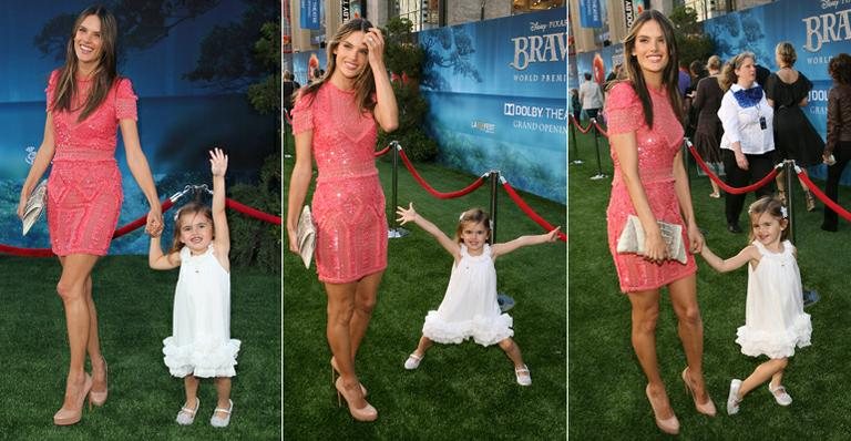 Alessandra Ambrosio e Anja - Getty Images