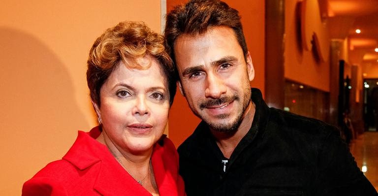 Dilma Rousseff e Julio Rocha - Divulgação