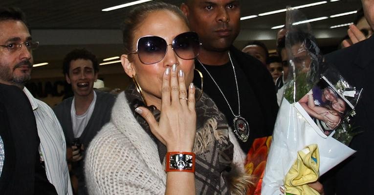 Jennifer Lopez desembarca em São Paulo - Manuela Scarpa / Foto Rio News