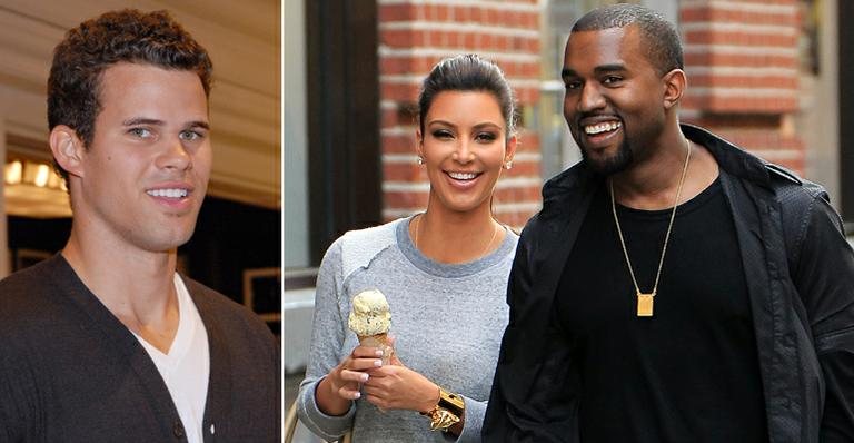 Kris Humpries, Kim Kardashian e Kanye West - Getty Images e Splash News