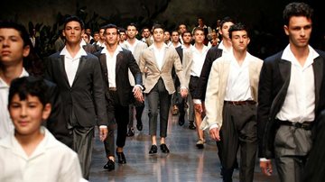 Desfile da Dolce & Gabbana em Milão - Divulgação