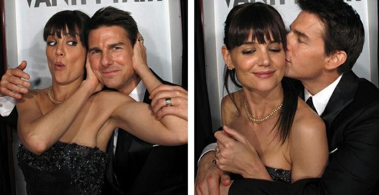 Katie Holmes e Tom Cruise - Reprodução/Site Vanity Fair