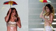 Com muita chuva, Jennifer Lopez encerra turnê pelo Brasil - Felipe Panfili/AgNews