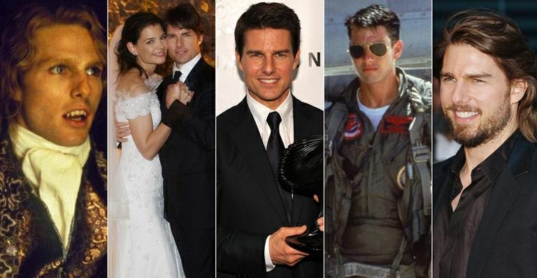 Tom Cruise completa 50 anos - Getty Images e Splash News