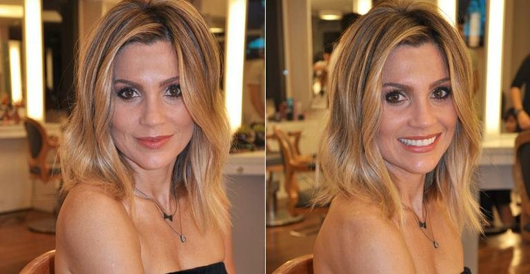 Flávia Alessandra corta o cabelo para nova personagem em 'Salve Jorge' - Reprodução / Blog do Proença