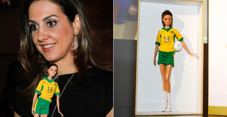 Fernanda Venturini é transformada em boneca Barbie - Amauri Nehn / AgNews