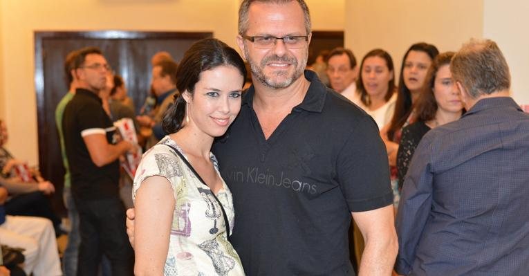 Leonardo Franco com a namorada Maria Griffith - André Muzzel / AgNews