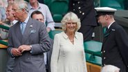 O príncipe Charles e a mulher, Camilla, chegam a Wimbledon. - Reuters