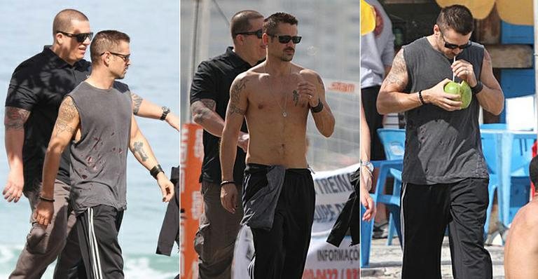 Colin Farrell - Delson Silva, Gabriel Reis e Andre Freitas/AgNews