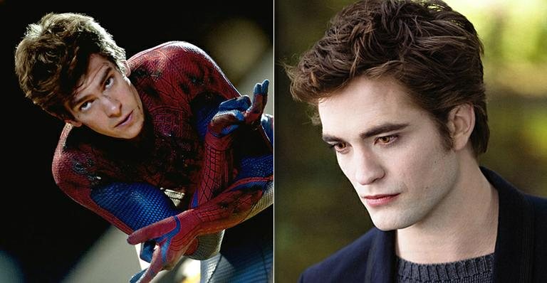 Andrew Garfield e Robert Pattinson: rivais? - Divulgação