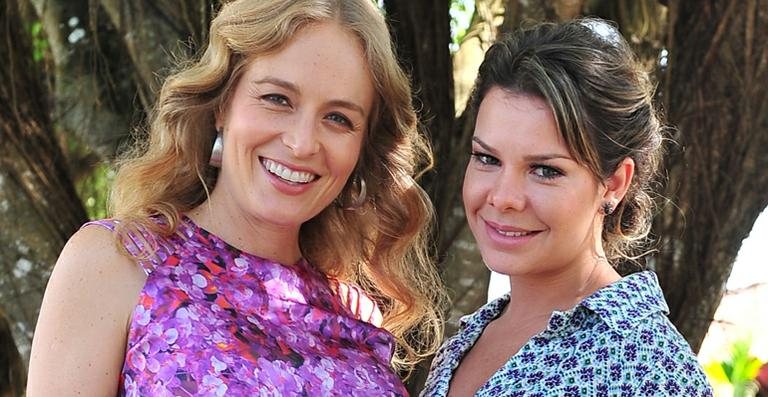 Angélica e Fernanda Souza - TV Globo / Tarso Figueira