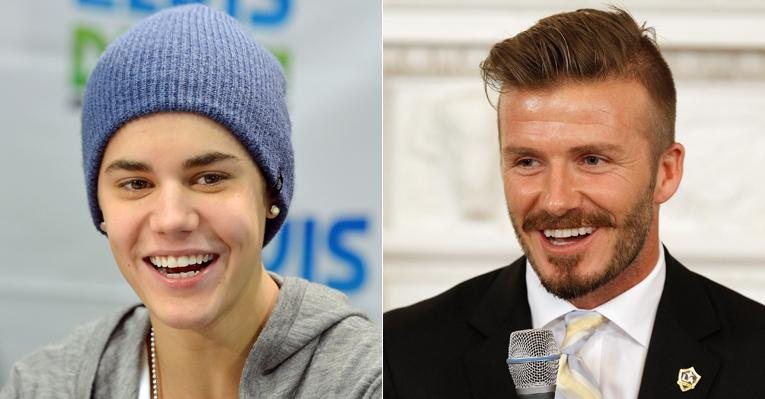 Justin Bieber quer convidar David Beckham para treinar o seu time de futebol - Getty Images