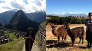 Regina Casé visita pontos turísticos no Peru - Reprodução / Twitter