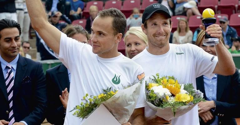 Bruno Soares e Alexander Peya - Pontus Lundahl/Reuters