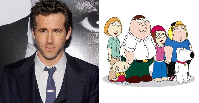 Ryan Reynolds será filho mal-sucedido de Deus em 'Family Guy' - Divulgação / Getty Images