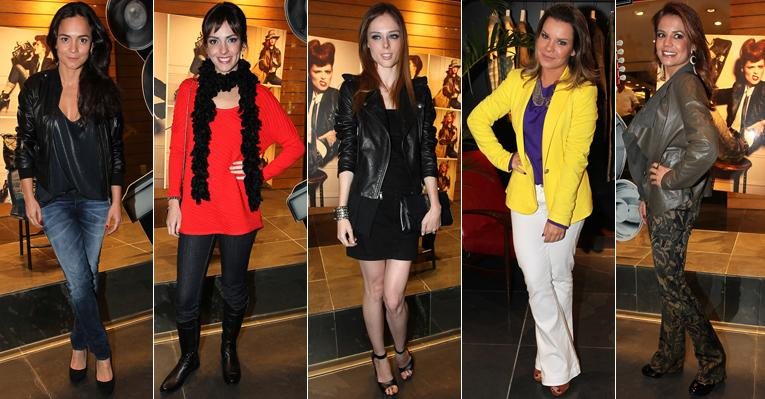 Belas estrelas desfilam looks fashion em inauguração de loja - Manuela Scarpa/Foto Rio News