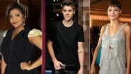 Gaby Amarantos, Justin Bieber e Mallu Magalhães - Manuela Scarpa e Raphael Mesquita / Foto Rio News; Getty Images