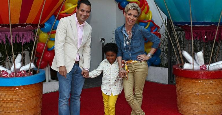 Fausto Franco, Gabriel e Astrid Fontenelle - Manuela Scarpa / Foto Rio News